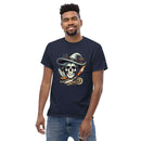 Skull demon with a witch hat T-Shirt, Men's classic tee - EdelFaiZ