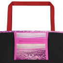 Pink Sunset All-Over Print Large Tote Bag with pocket - EdelFaiZ